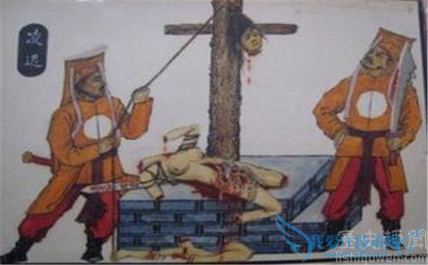 纣王酷刑图 纣王酷刑图