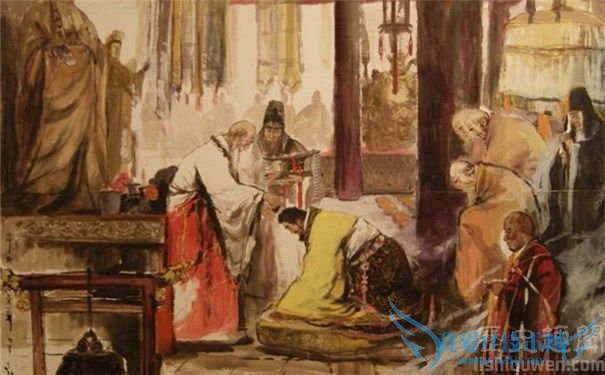 梁武帝出家图片 梁武帝出家图片