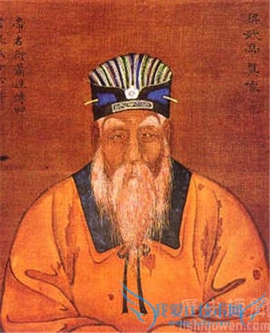 梁武帝像 梁武帝像