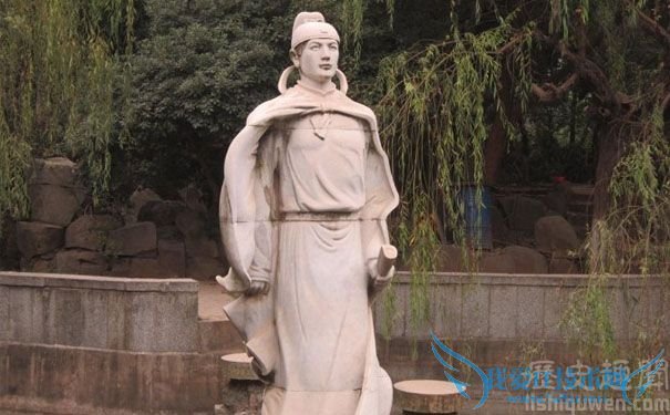 王勃石像 王勃石像