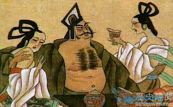 商纣王饮酒作乐图 商纣王饮酒作乐图