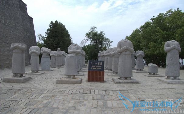 乾陵局部图 乾陵局部图