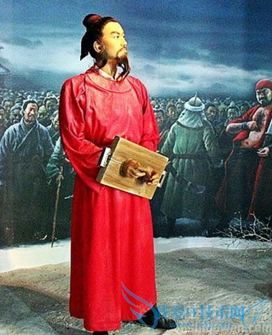 文天祥蜡像 文天祥蜡像