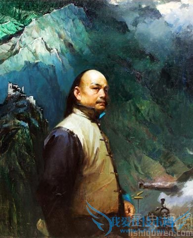 詹天佑油画 詹天佑油画