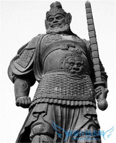 尉迟恭陵墓像 尉迟恭陵墓像