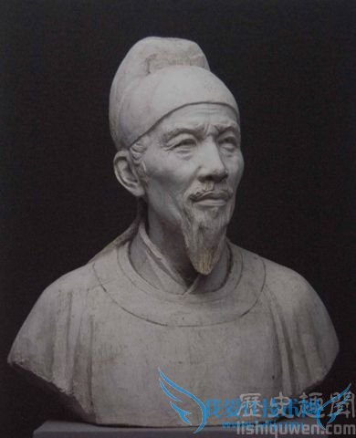 杜甫 塑像 杜甫 塑像