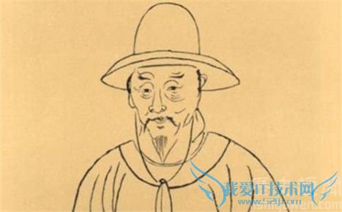 明四家之一的唐寅画像 明四家之一的唐寅画像