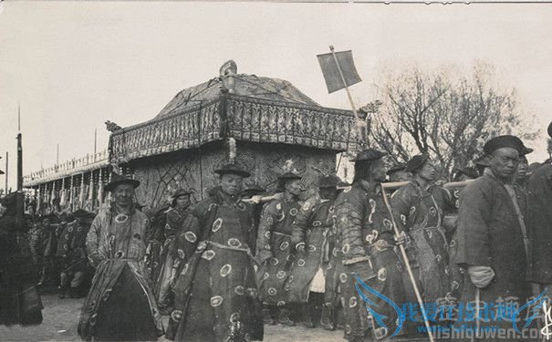 慈禧出殡图片 慈禧出殡图片