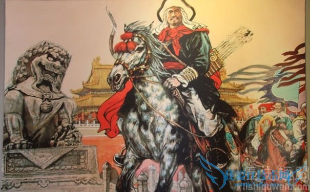 李自成画像 李自成画像