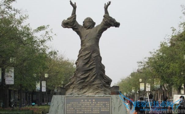 商汤祈雨塑像 商汤祈雨塑像
