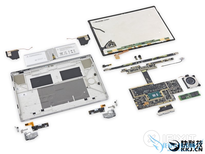 Surface Book完全拆解:终极笔记本 终极噩梦!