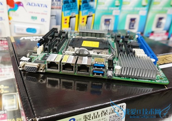 最神奇ITX小板:四条DDR4笔记本条子的X99