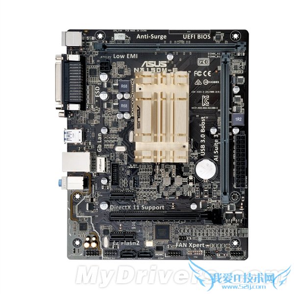 华硕全球首推14nm 6W小板套装:奇葩的PCI-E x16