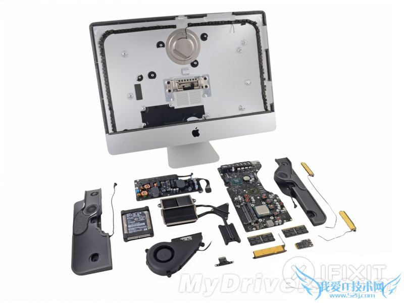21.5/27寸新iMac完全拆解:维修要你命