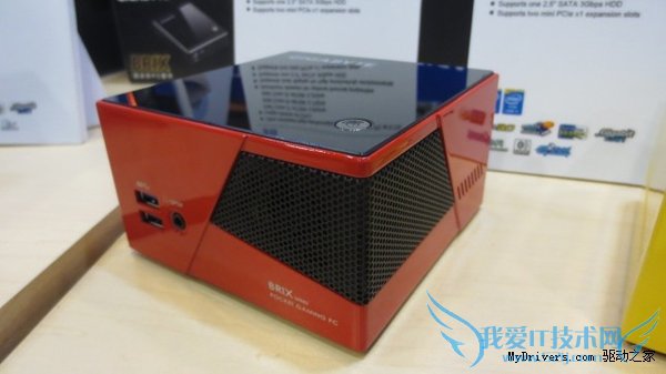 Iris Pro核显助阵 技嘉展示超迷你游戏PC