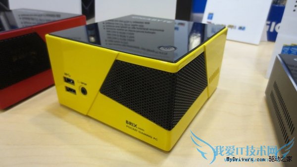 Iris Pro核显助阵 技嘉展示超迷你游戏PC