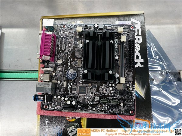 华擎14nm迷你小板开卖:TDP才6W