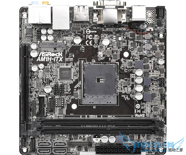 华擎这块迷你小板真特别:两种电源