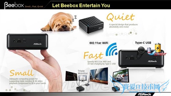 华擎绝妙迷你机:14nm 4W神U