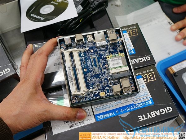 技嘉超级迷你电脑开卖 可真不便宜