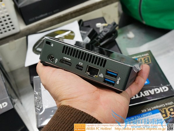 技嘉超级迷你电脑开卖 可真不便宜