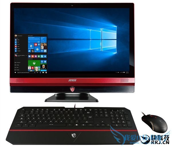 微星这台一体机太帅了:简直是游戏神机