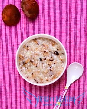蘑菇米粥——幼儿补贴辅食 52IJ母婴教育