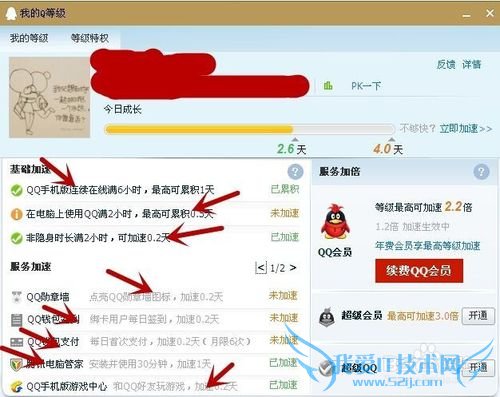 如何在一天内快速升QQ等级攻略