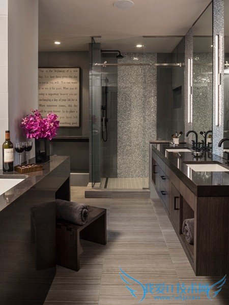 9款简约的冷色卫浴