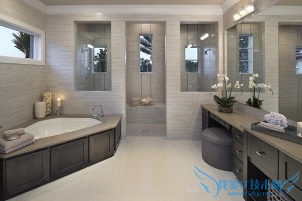 9款简约的冷色卫浴