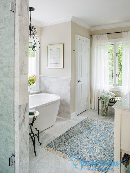 9款简约的冷色卫浴