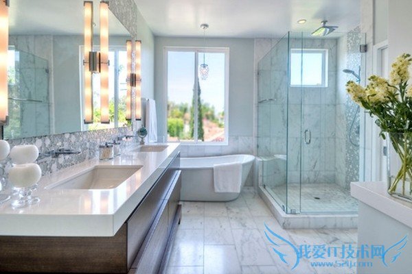 9款简约的冷色卫浴