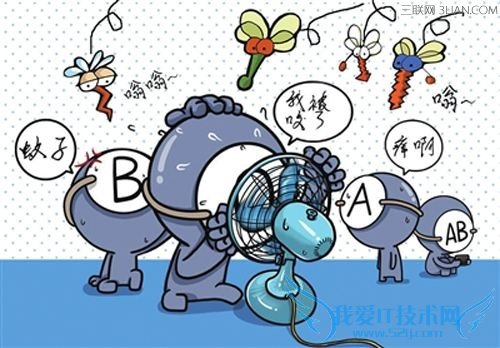 O型血招蚊子? 52IJ