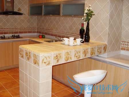 厨房装修瓷砖选择技巧分享