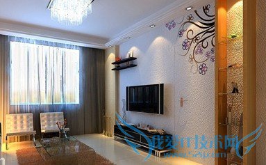 8款时尚客厅电视背景墙图片欣赏