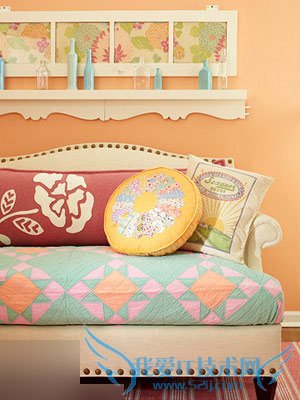 韩式田园风格客厅效果图