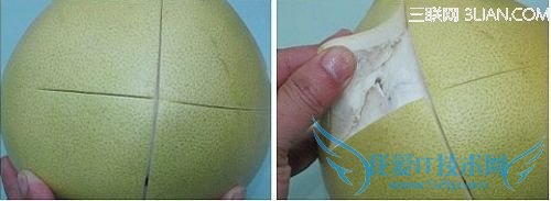 怎么剥柚子图解 52IJ
