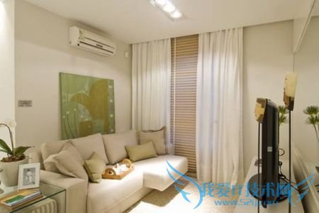 巧用布艺窗帘 轻松遮掩居室缺陷