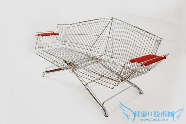 用购物车改造的椅子