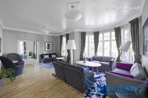 多彩的北欧风格 挪威灰色大宅的典雅温馨