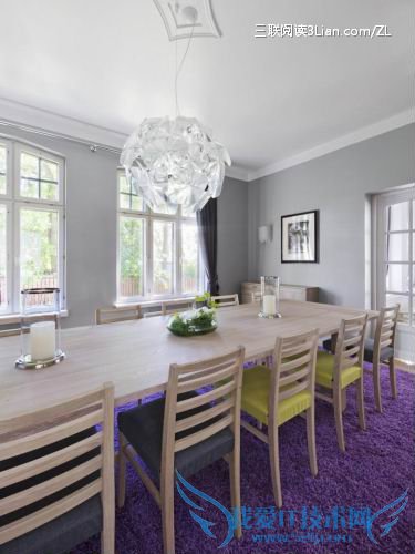 多彩的北欧风格 挪威灰色大宅的典雅温馨