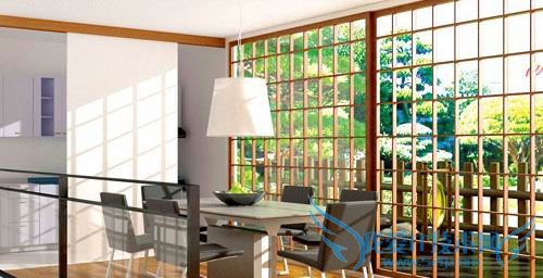 现代感的大型隔断