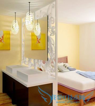 隔开湿气的隔断