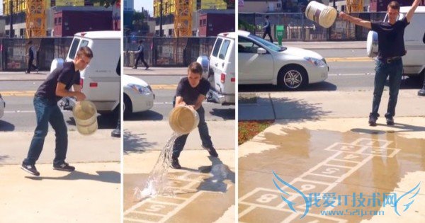 今年早些时候,在西雅图的街道上就出现了这种涂料的身影。老外当然不会错过大显身手的机会,在各个街头开始了自己的创作。