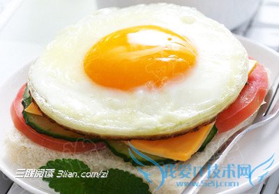 煎鸡蛋美味又有型的方法3lian.com