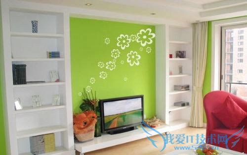 时尚唯美的手绘电视背景墙图案欣赏