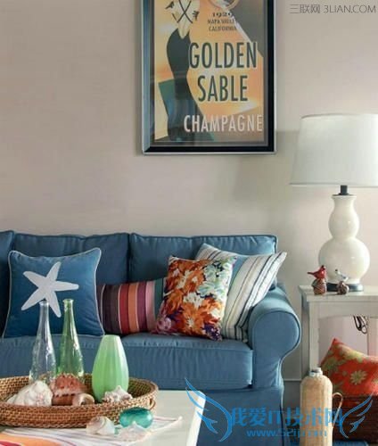 12种蓝色冰镇美宅