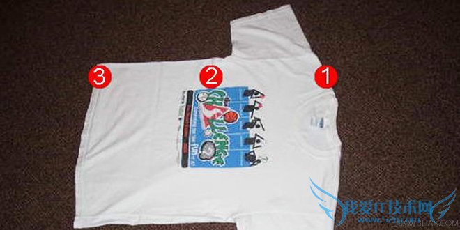 快速叠T恤的方法图解 52IJ