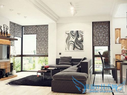 亲近阳光最美空间的暖感窗帘 52IJ