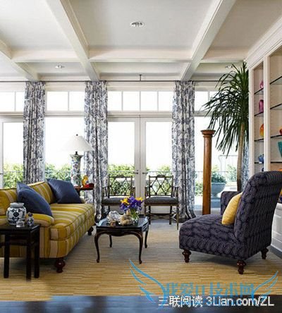 亲近阳光最美空间的暖感窗帘 52IJ